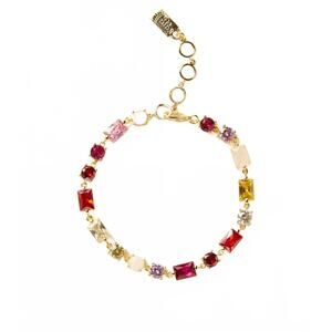 NEW NATIVE GEM women's calypso crystal bracelet in red